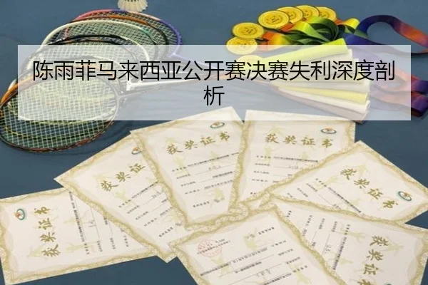 陈雨菲马来西亚公开赛决赛失利深度剖析